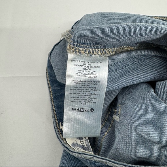 NWT We The Free People Jeans Womens Size  24 Just Float On Flare Raw Hem Hippie - Picture 6 of 12